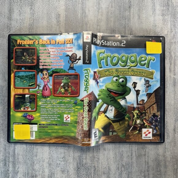 Frogger The Great Quest PS2 Sony PlayStation 2 CIB Complete & TESTED W Reg Card - Picture 7 of 8